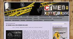 Desktop Screenshot of crimenycriminologo.com
